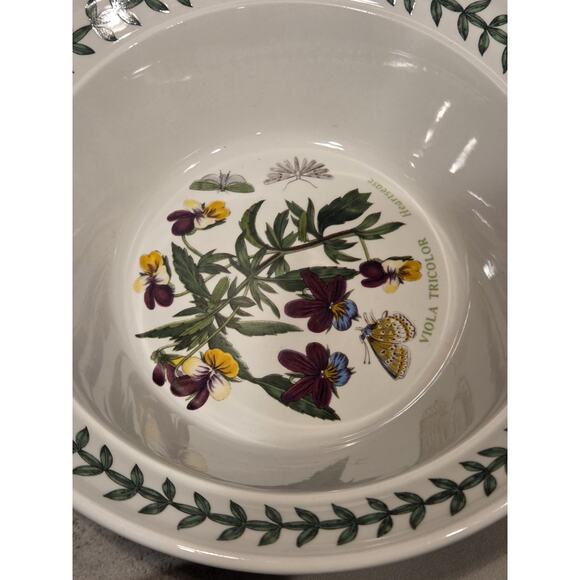 Portmeirion Botanic Garden Set of 7, 6½" Soup Cereal Salad Bowls EUC Classic VTG - Picture 9 of 14